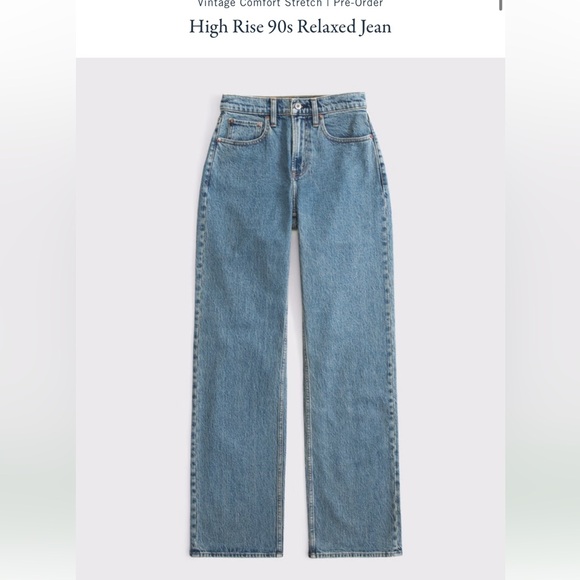 Denim - Abercrombie 90s relaxed Jeans